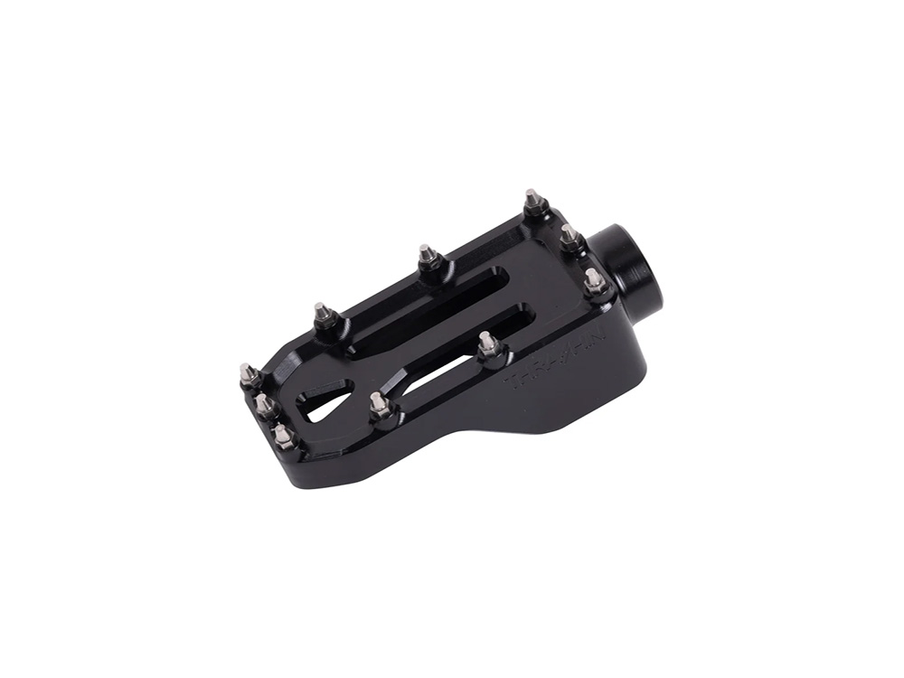 Aggressor Brake Arm Pedal - Black. Touring 2014up (Using Thrashin Brake Arms)