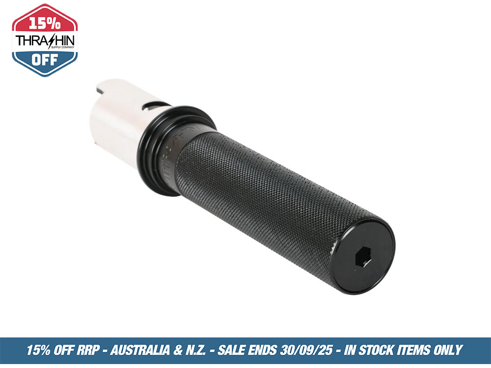 Thrashin Billet Throttle Sleeve. Fits CVO Touring 2023up, Street Glide & Road Glide 2024up, Touring 2025up & Softail 2025up