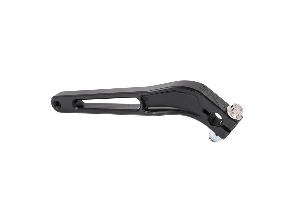 Billet Shift Lever - Black. Fits Dyna 1991-2017 with Mid Controls & 2018up Softail with OEM Forward Controls