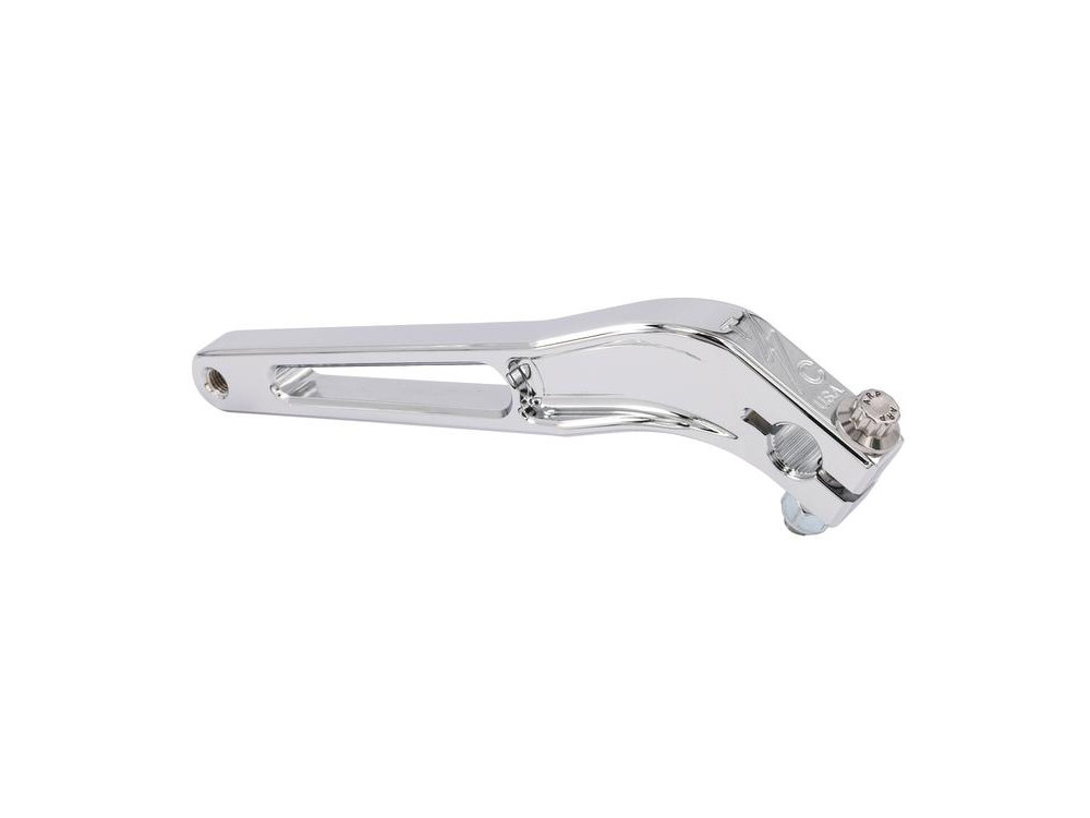 Billet Shift Lever - Chrome. Fits Dyna 1991-2017 with Mid Controls & 2018up Softail with OEM Forward Controls