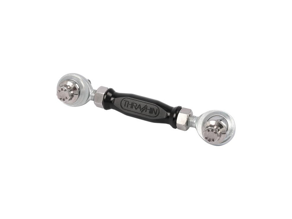 Shift Linkage - Black Anodized. Fits Dyna 1991-2017 & Softail 2018up with Mid Controls