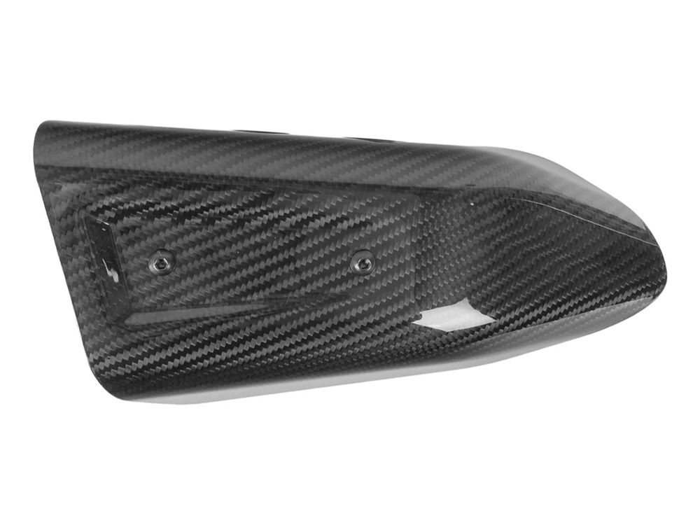 Thrashin Supply Air Scoop Coil Cover - Gloss Carbon. Fits Softails 2018up & Touring 2024up.