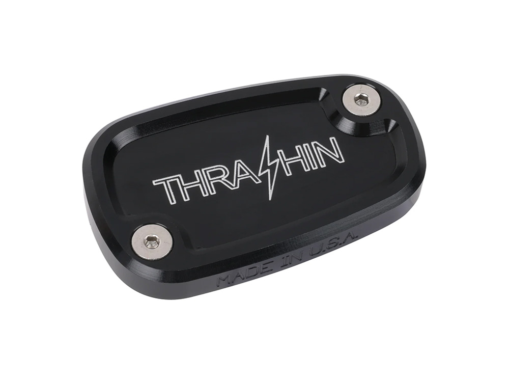 Rear Master Cylinder Cover - Black. Fits Softail 2018up