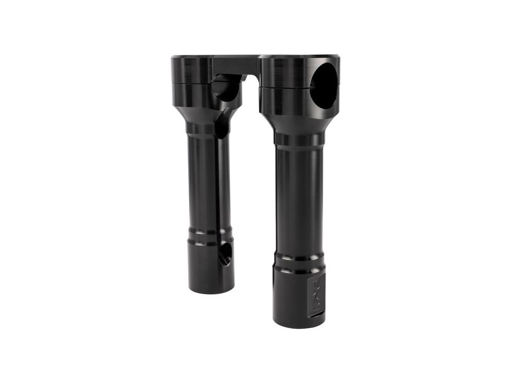 6in. Hole Shot Risers - Black. Fits 1in. Handlebar