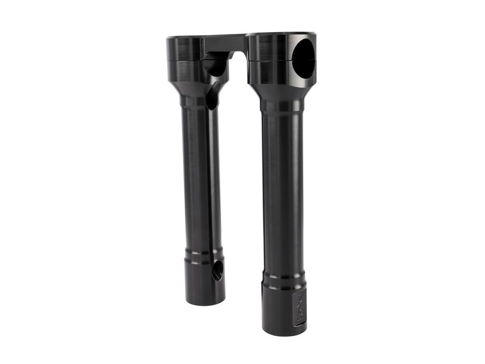 8in. Hole Shot Risers - Black. Fits 1in. Handlebar