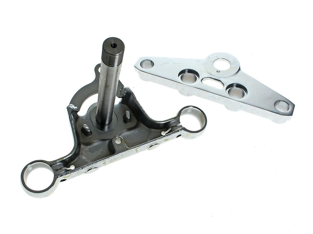 Triple Tree Kit - Chrome. Fits FX Softail 1984-1999 & FXWG 1980-1986