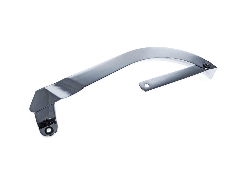 Upper Belt Guard - Chrome. Fits FXWG 1980-1986, FXB/FXSB 1980-1985 & FLHS 1982-1984 - V-Factor