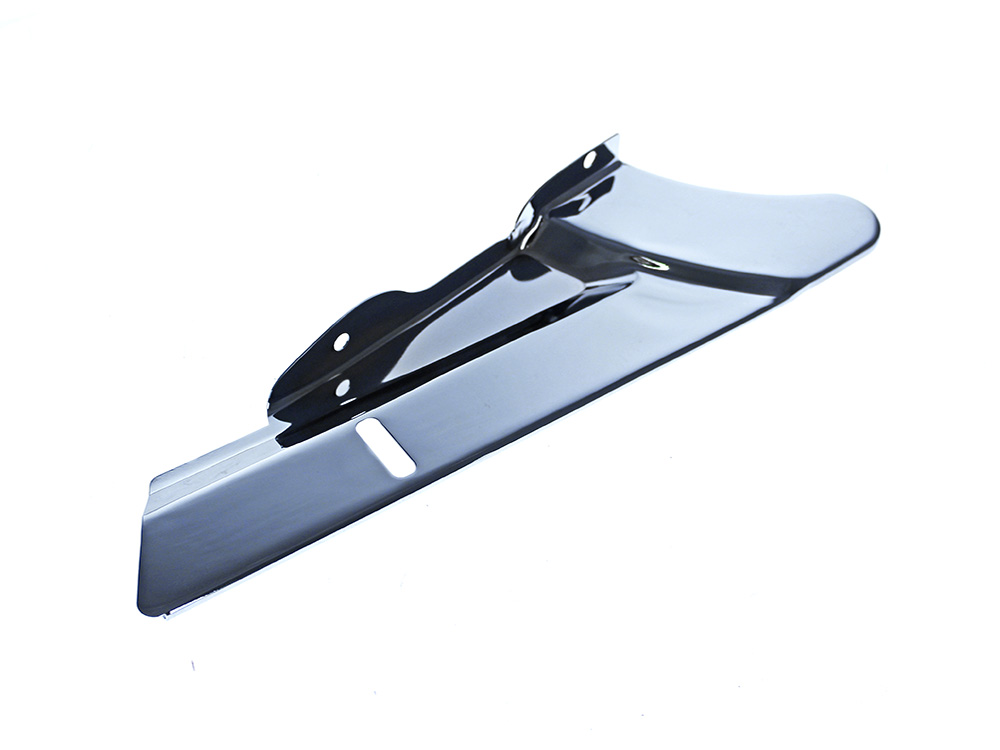 Lower Belt Guard - Chrome. Fits Touring 2009up - V-Factor
