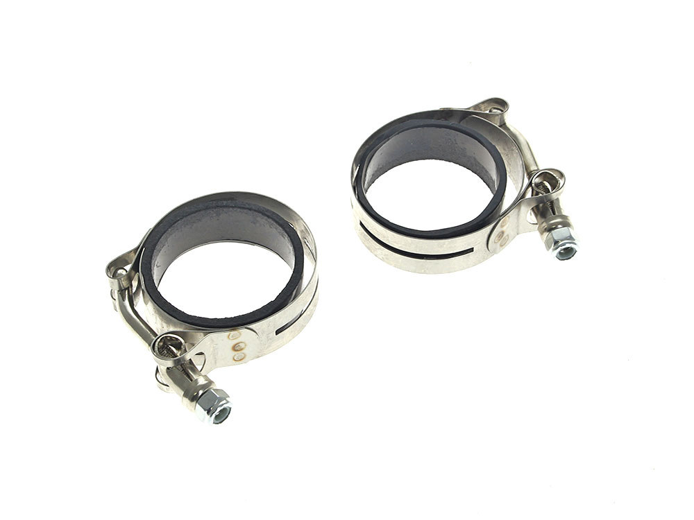 Band Style Intake Manifold Clamps. Fits H-D 1978-1984.