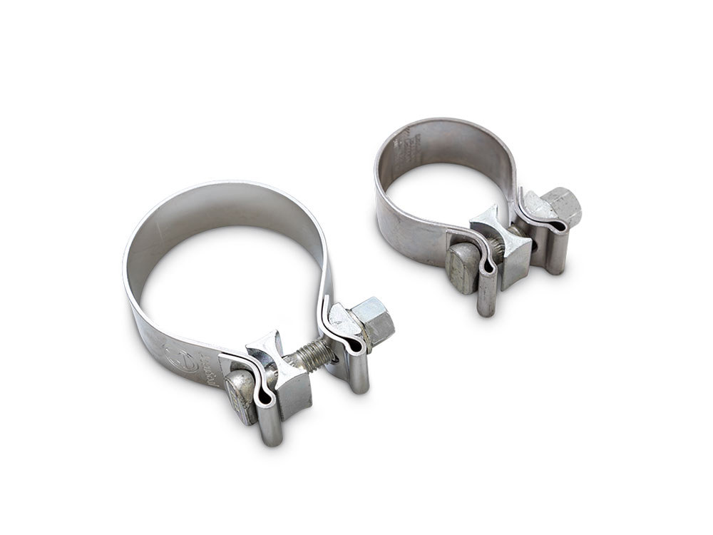 Exhaust Clamps. Muffler to Header. Fits Touring 2017up