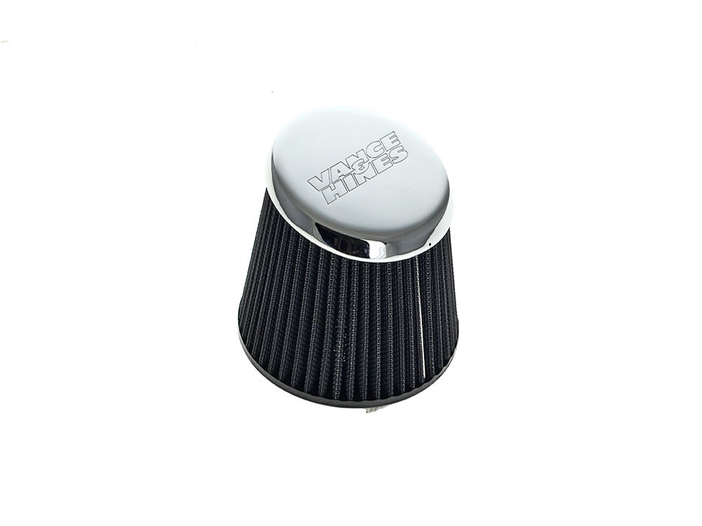 Air Filter Element - Chrome End Cap. Fits VO2 Falcon Air Cleaners
