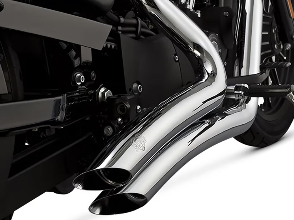Big Radius Exhaust – Chrome. Fits Sportster 2014-2021
