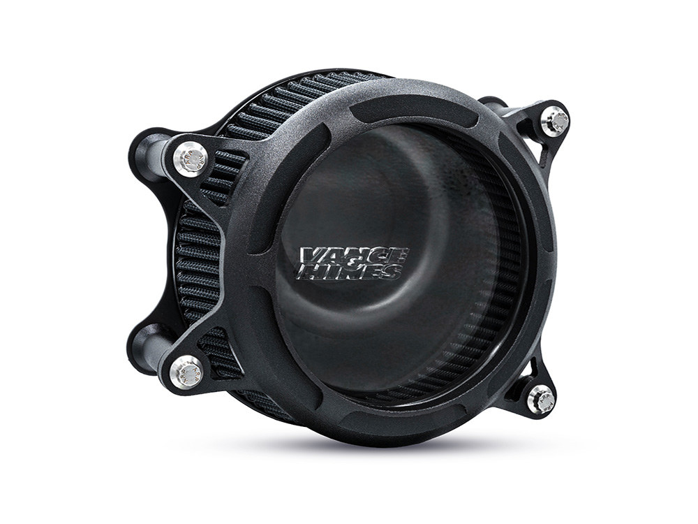 VO2 Insight Air Cleaner Kit - Wrinkle Black. Fits CVO Touring 2023up, Street Glide & Road Glide 2024up, Touring 2025up & Softail 2025up
