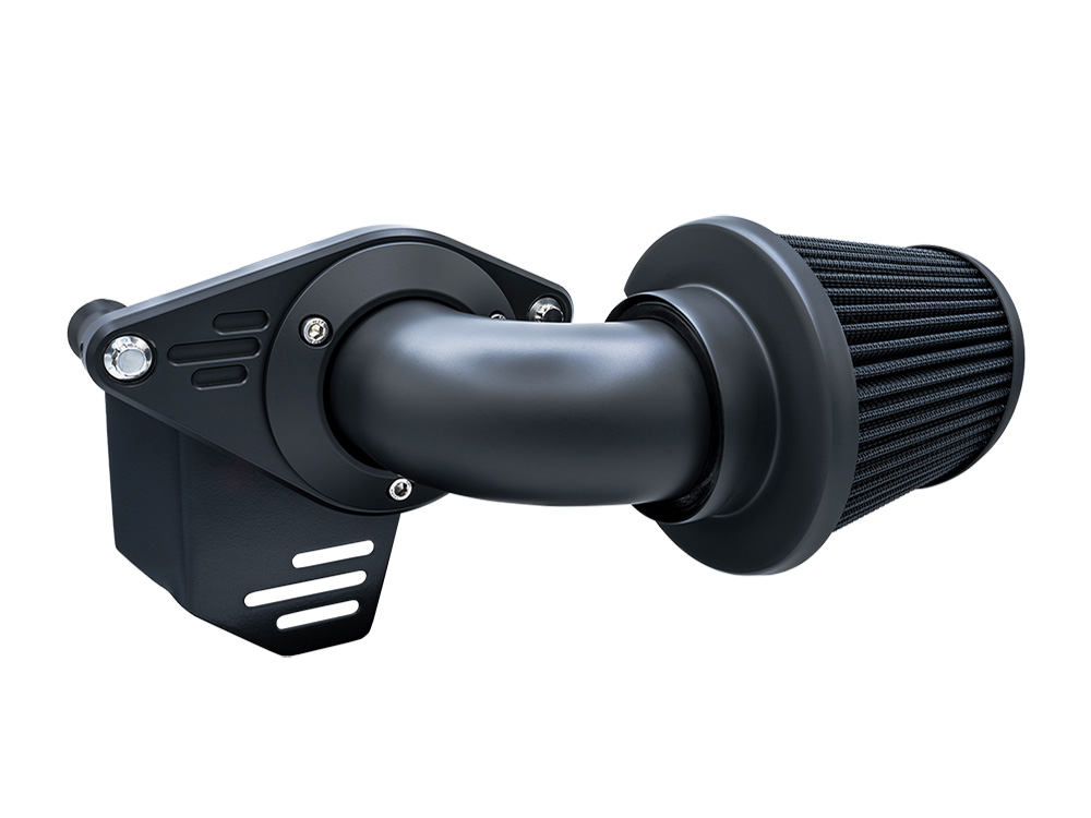 90deg VO2 Falcon Air Cleaner Kit - Matte Black. Fits CVO Touring 2023up, Street Glide & Road Glide 2024up, Touring 2025up & Softail 2025up