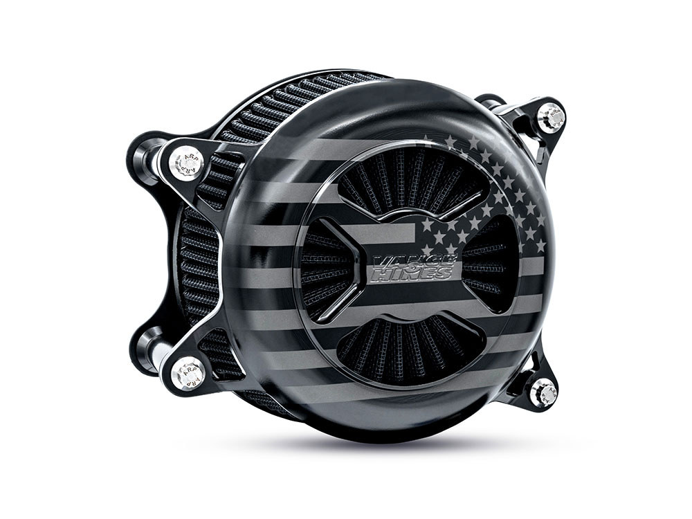 VO2 America Air Cleaner Kit - Black. Fits CVO Touring 2023up, Street Glide & Road Glide 2024up, Touring 2025up & Softail 2025up