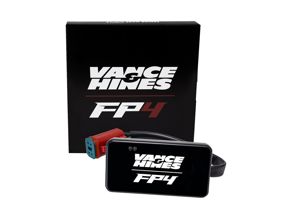 Vance & Hines Fuelpak FP4 Fuel Tuner - 4 Pin J1850. Fits Softail 2007-2010, Dyna 2007-2011, Sportster 2007-2013 & Touring 2007-2013