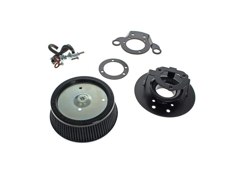 VO2 Naked Air Cleaner Kit. Fits Sportster 1988-2021. Requires Air Cleaner Cover.