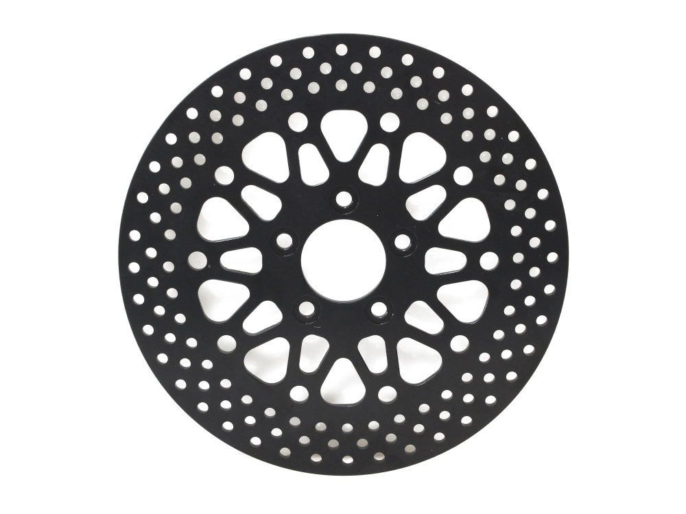 11.8in. Rear Disc Rotor - Black Stainless Steel. Fits Touring 2008up.