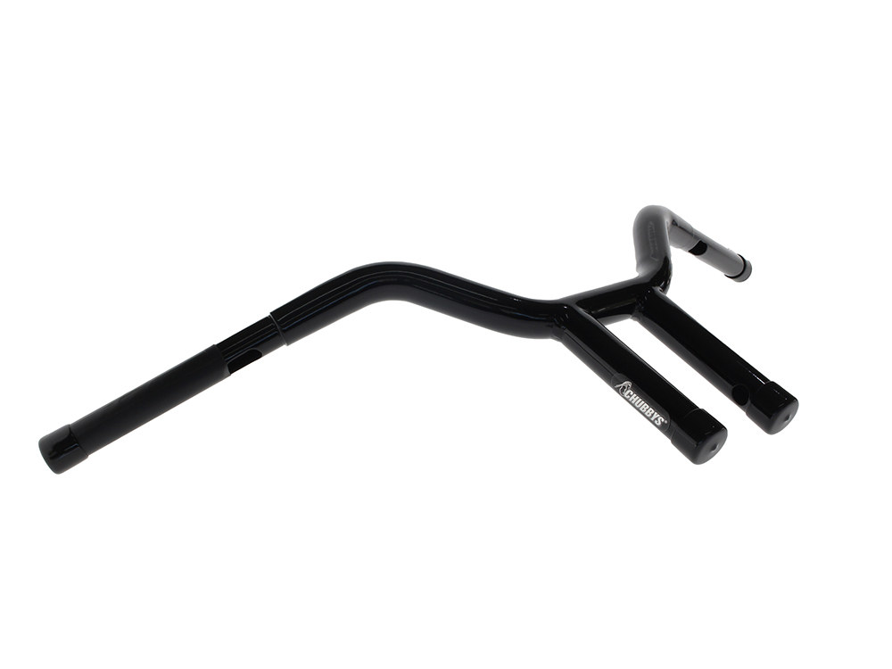 10in. x 1-1/4in. Chubby Psycho Street Fighter Handlebar - Gloss Black.