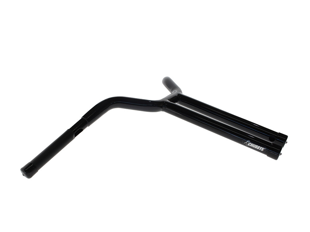 16in. x 1-1/4in. Chubby Psycho Street Fighter Handlebar - Gloss Black.