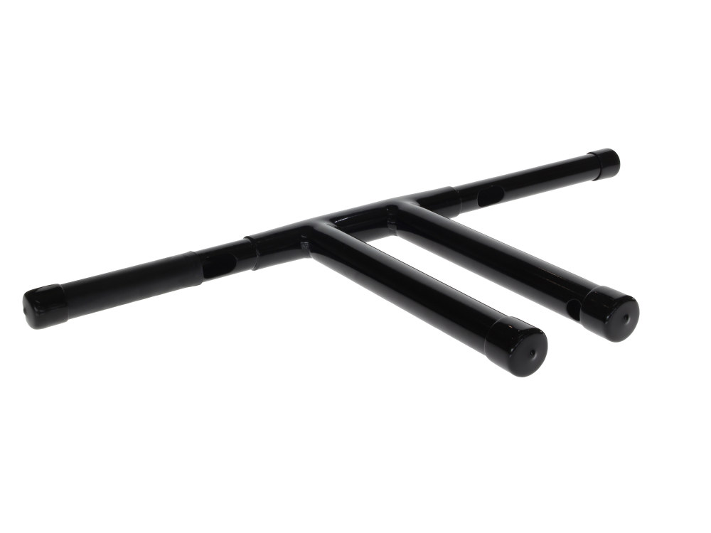 10in. x 1-1/4in. Chubby Flatline T-Bar Handlebar - Gloss Black.