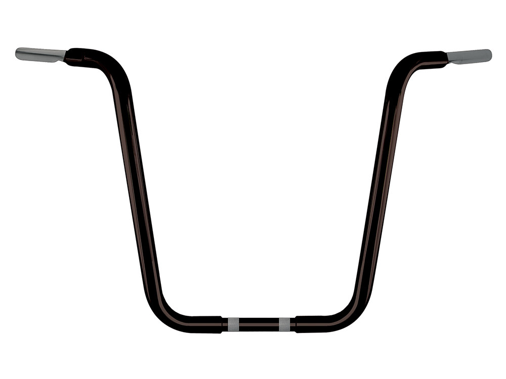 18in. x 1-1/4in. Chubby Ape Hanger Handlebar - Gloss Black.