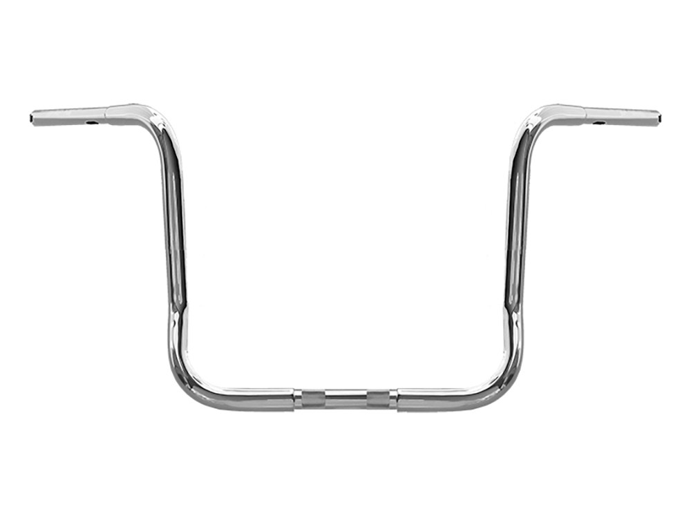 14in. x 1-1/4in. Chubby Bagger Ape Handlebar - Chrome. Fits Ultra Models 1996-2024 and Street Glide 1996-2023