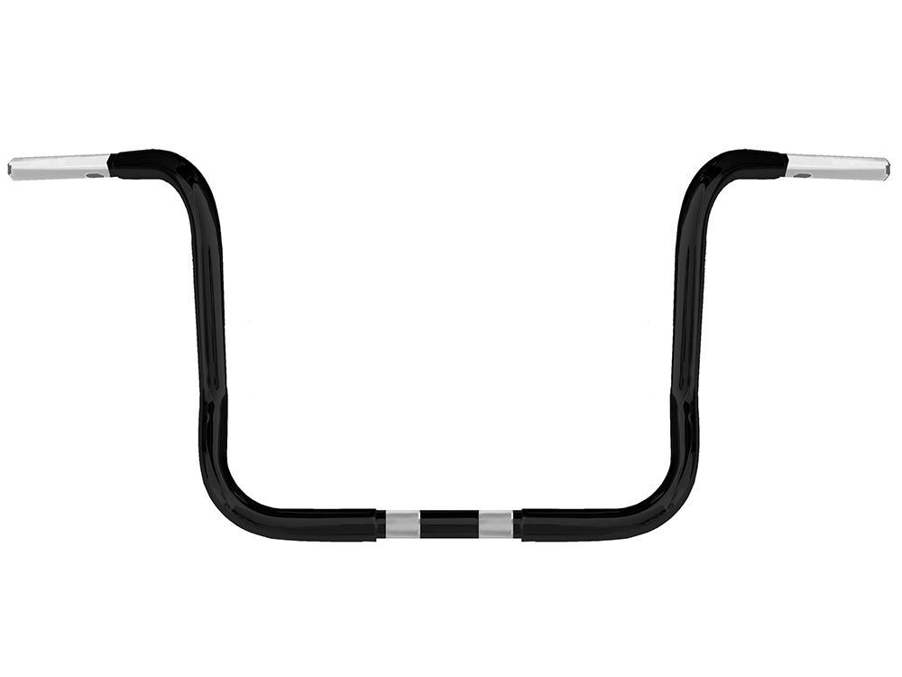 12-1/2in. x 1-1/4in. Chubby Bagger Ape Handlebar – Gloss Black. Fits Ultra and Street Glide Models 1996up