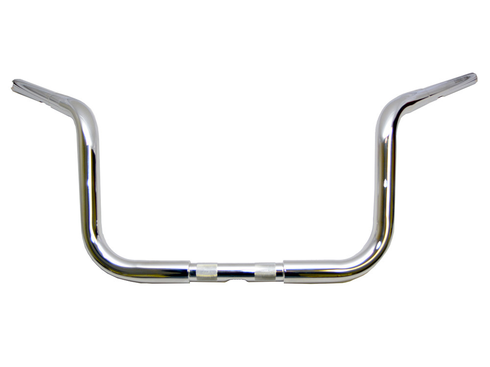 8-1/2in. x 1-1/4in. Chubby Bagger Low Pull Back Handlebar - Chrome. Fits Ultra Models 1996up and Street Glide 1996-2023