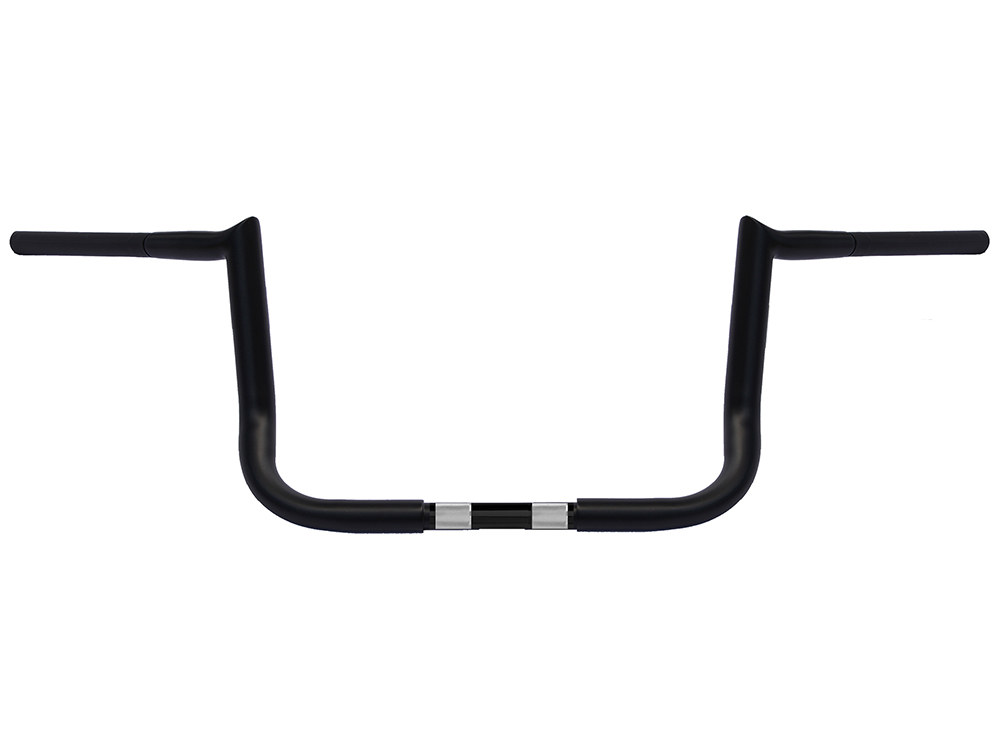 10in. x 1-1/4in. Chubby Bagger Hooked Ape Hanger Handlebar – Chrome. Fits Ultra Models 1996-2024 and Street Glide 1996-2023