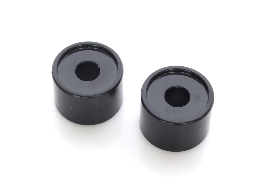 1in. Tall x 1-1/4in. Thick Riser Spacers – Gloss Black.