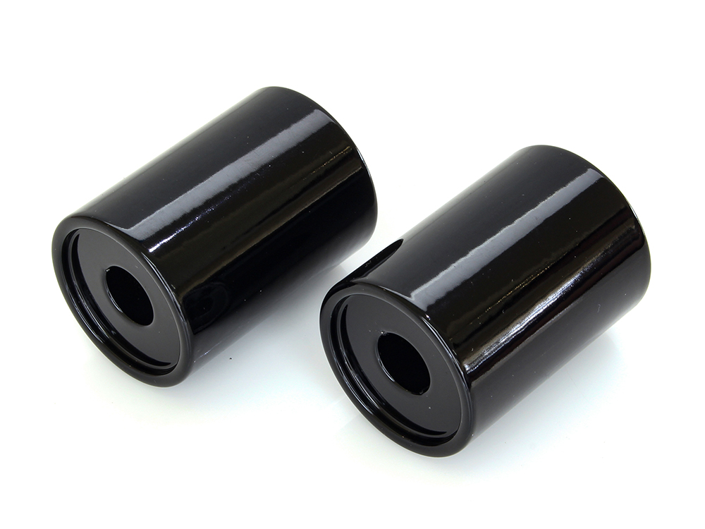 2in. Tall x 1-1/4in. Thick Riser Spacers – Gloss Black.