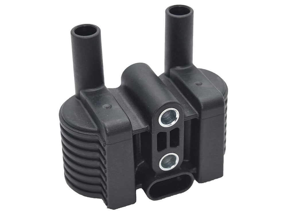 Ignition Coil – Black. Fits Sportster 2007-2021 & Street 2015-2020.