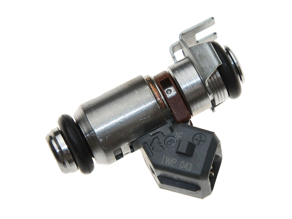 Fuel Injector 3.75g/s EV-1. Fits Touring 2002-2005 & 2008-2016, Dyna 2004-2005, Softail 2001-2005 & 2016-2017, Sportster 2007-2017, V-Rod 2002-2017