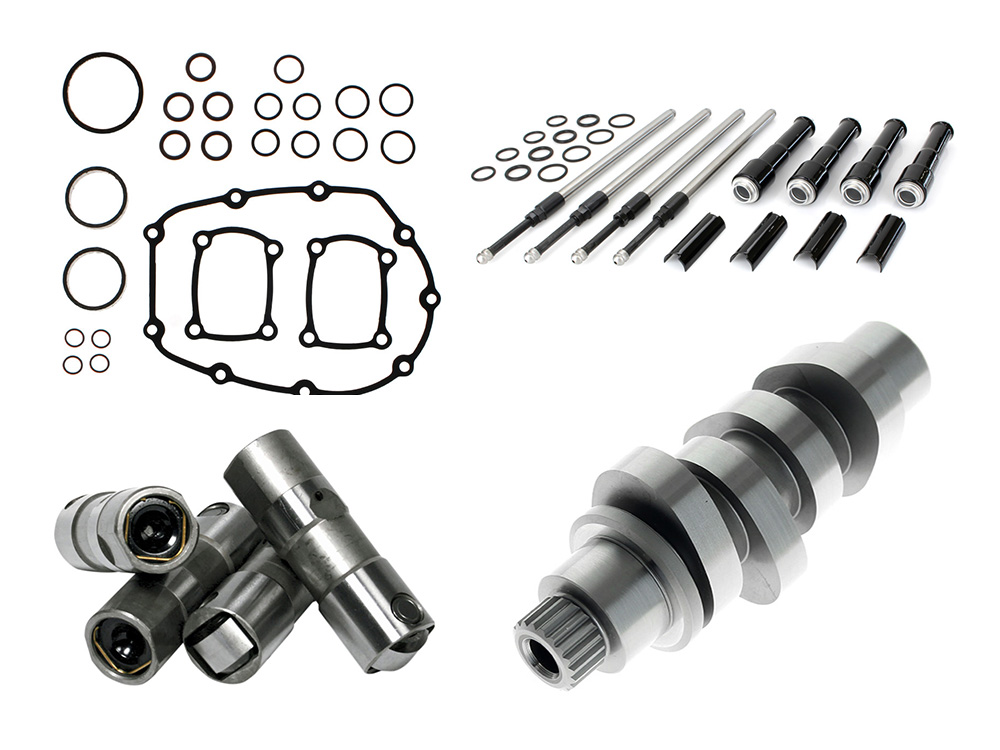 Red Shift/Fuel Moto Z-Factor 534 Performance Cam Kit - Black Pushrods. Fits Gen 2 Milwaukee-Eight 2024up. Street Glide, Road Glide & CVO Road Glide ST 2024up, Touring 2025up & Softail 2025up