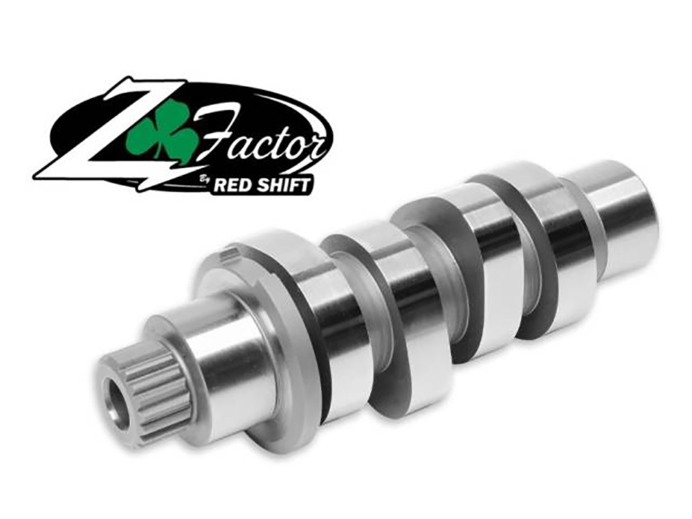 ZIPPER Red Shift/Fuel Moto Z-Factor 590 Chain Drive Camshaft. Fits Gen 2 Milwaukee-Eight 2024up when running the SE 135ci Crate Engine. Street Glide, Road Glide & CVO Road Glide ST 2024up, Touring 2025up & Softail 2025up