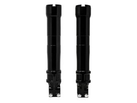 Next Gen 49mm Lower Fork Legs FX Softail 2018 Up ABS - Black Anodized. 