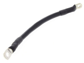 8in. Long Universal Battery Cable - Black. 