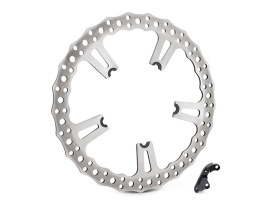 15in. Right Hand Front Jagged Big Brake Disc Rotor. Fits Dyna 2006-2017 with OEM Cast Wheel. 