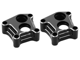 10-Gauge Tappet Block Covers - Black. Fits Twin Cam 1999-2017. 