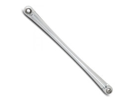 Round Deep Cut Shift Rod - Chrome. Fits Softail & Touring 1986up. 