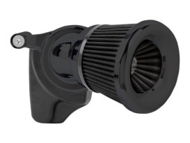 Velocity 65 Degree Air Cleaner Kit - Black. Fits Twin Cam 2008-2017 with Throttle-by-Wire. 