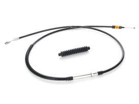 Black Vinyl Clutch Cable. Fits Big Twin 1987-2006 5spd. 68in. Long. 