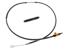 Black Vinyl Clutch Cable. Fits Big Twin 1987-2006 5spd. 60in. Long. 