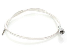 43in. Speedo Cable with 16mm Nut - Platinum Braided. 