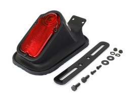 Big Twin 1947-1954 Style Tombstone Taillight - Black. 