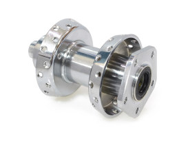Front Wheel Hub - Chrome. Fits Softail 1984-1999, FXWG 1984-1986 & Dyna Wide Glide 1993-1999 Models. 
