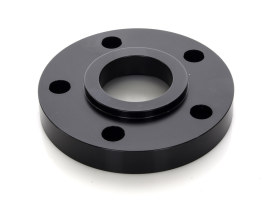 5/8in. Pulley Spacer with Lip. Fits H-D 2000up Wheels. Gloss Black. 
