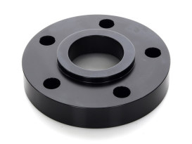 3/4in. Pulley Spacer with Lip. Fits H-D 2000up Wheels. Gloss Black. 