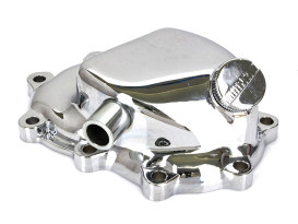 Transmission End Cover - Chrome. Fits Big Twin 1936-1984 with 4 Speed  Transmission. 